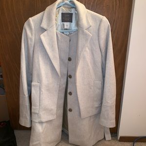 Nello Gori Peacoat Wool Mod Belted Coat Jacket